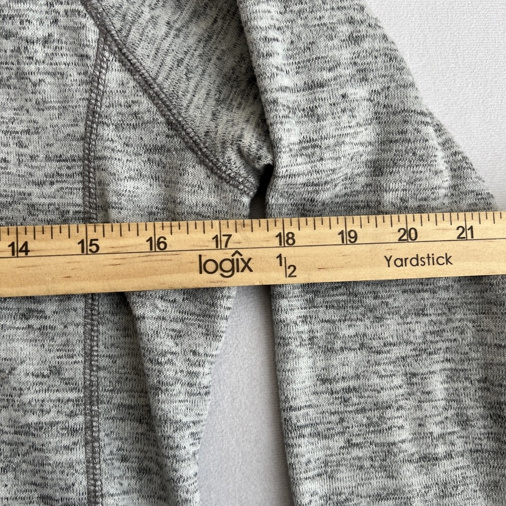 Kuhl Sweater Womens Medium Lea Heather Grey Cowl Neck Sweatshirt Pullover Pocket - Picture 5 of 8